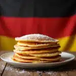 Why are they called German pancakes? German flag
