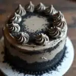 black velvet cake card
